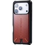 iPhone17 Pro ケース ハイブリッド D3O(R) 超衝撃保護 フィルム付 ZEROSHOCK エレコム