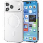 PM-A25DMAG02WH iPhone17 Pro Max ケース ハイブリッド 衝撃吸収 MAGKEEP 磁力吸着ワイヤレス充電対応 エレコム