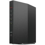 無線LAN親機 11ax/ac/n/a/g/b 2401+573Mbps ブラック BUFFALO(バッファロー)
