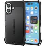 iPhone17 ケース ハイブリッド 衝撃吸収 フィルム付 ZEROSHOCK エレコム