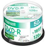DRD120PWE.50SP 録画用 DVD-R 標準120分 16倍速 CPRM プリンタブルホワイト 50枚スピンドルケース マクセル