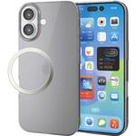iPhone17 ケース ハード 極薄 磁気吸着対応メタルステッカー付 エレコム
