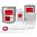 pg80-610-3kgset 関西ペイント PG80 原色 610 ワインレッド 3kgセット(シンナー/硬化剤/道具付) PROST's