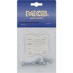トークリップスペーサー Toe Clip Spacer Kit (Al Alloy) 三ヶ島製作所