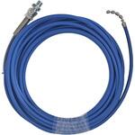 1.2分サイズ・洗管ホース 青シリコンPVC(ポリウレタン) すずらんタイプ WPH