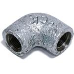 - エルボ 可鍛鋳鉄製管継手 白 モノタロウ 62927043