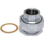 - ユニオン 可鍛鋳鉄製管継手 白 モノタロウ 62927795