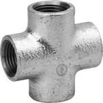 - クロス 可鍛鋳鉄製管継手 白 モノタロウ 62927883