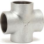 - クロス 可鍛鋳鉄製管継手 白 モノタロウ 62927926