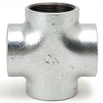 - クロス 可鍛鋳鉄製管継手 白 モノタロウ 62927935