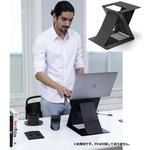 ノートパソコン / タブレットPCスタンド[幅 27.9cm] スタンディングデスク機能 MOFT(モフト)