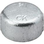 - キャップ 可鍛鋳鉄製管継手 白 モノタロウ 62959697