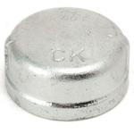 - キャップ 可鍛鋳鉄製管継手 白 モノタロウ 62959715