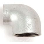 - 径違いエルボ 可鍛鋳鉄製管継手 白 モノタロウ 62975386