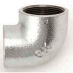 - 径違いエルボ 可鍛鋳鉄製管継手 白 モノタロウ 62975395