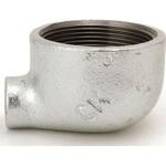 - 径違いエルボ 可鍛鋳鉄製管継手 白 モノタロウ 62975404