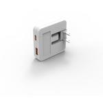 JKPD20A1WH PD/QC3.0対応ACアダプター20W(白) 京ハヤ