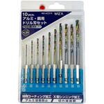 WZ-ACO10 アルミ・銅用ドリル刃セット WIZ'A
