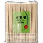 010784 こだち 白樺上小判箸(裸)100膳入 大和物産