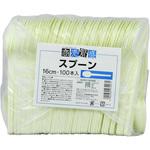 商売繁盛 使い捨てスプーン(裸) 業務用100本入 大和物産