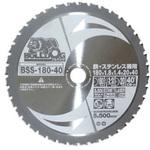 BSS-180-38 ブルドッグ 鉄・ステンレス兼用チップソー(ローノイズスリット有) モトユキ