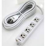 電源タップ 3P抜け止めタイプ TRUSCO