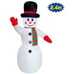 167349 クリスマスデコレーション エアブロー ジャンボスノーマン TE5-4125 アルファ[販促]