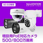 SecuSTATION DZシリーズ専用 PoE防犯カメラ SecuSTATION
