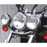 7557 ライトバー 後付ヘッドライト用 Yamaha XVS 1100 Drag Star Fehling (フェーリング)