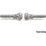 ALTR-0-2103 ユニバーサル Highway フットペグ 7/8 inch (22 mm) 直径バー - シルバー Altrider (アルトライダー)
