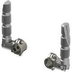 ALTR-0-2101 ユニバーサル Highway フットペグ 1 Inch (25.4 mm) 直径バー - シルバー Altrider (アルトライダー)
