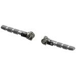 ALTR-0-2102 ユニバーサル Highway フットペグ 1.25 inch (31.75 mm) 直径バー - シルバー Altrider (アルトライダー)