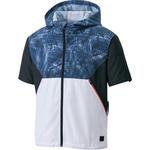 空調風神服 フード付半袖ブルゾン (服のみ) (旧KU92150) サンエス