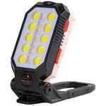 LEDワークライト 充電式 カラビナフック マグネット付き ZATTA