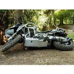 R116-1-1202 スキッドプレート BMW R 1200 GS 水冷 - シルバー - マウンティングブラケット付 Altrider (アルトライダー)