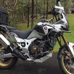 アフリカツイン　サイドクラッシュバー　ツアラーテック　中古 AT18-6-1013 クラッシュバーシステム Honda CRF1000L Africa