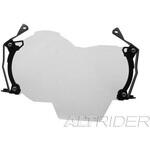 R113-2-1125 クリアヘッドライトガード エクステンションキット BMW R 1200 GS 水冷 (2013-2016) - ブラック Altrider (アルトライダー)