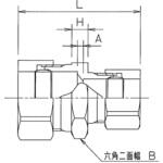 径違いソケット コマプッシュジョイント リケン