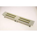 QPP-48(RJ-11) 2U パッチパネル RJ-11×48ポート Sanko IB