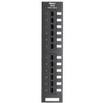 DP125E88TGY カテゴリ5E 12ポートパッチパネル(打ち込みタイプ) PANDUIT(パンドウイット)