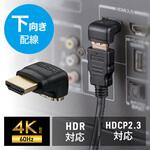 500-HD033LD HDMIアダプタ 下向き サンワダイレクト
