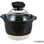 フタがガラスのご飯釜 HARIO
