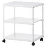 スチールプリンターワゴン3段 AVEN