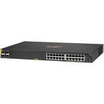 JL677A#ACF HPE Aruba 6100 24G Class 4 4SFP+ Switch HP(日本ヒューレット・パッカード)