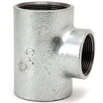 - 径違いチーズ 可鍛鋳鉄製管継手 白 モノタロウ 63371114