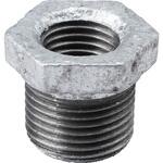 - ブッシング 可鍛鋳鉄製管継手 白 モノタロウ 63371148