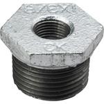 - ブッシング 可鍛鋳鉄製管継手 白 モノタロウ 63371202