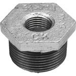 - ブッシング 可鍛鋳鉄製管継手 白 モノタロウ 63371236