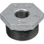 - ブッシング 可鍛鋳鉄製管継手 白 モノタロウ 63371263