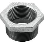 - ブッシング 可鍛鋳鉄製管継手 白 モノタロウ 63371297